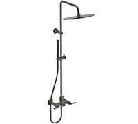 Ideal Standard Joy Neo système de douche à deux poignées BD159A5 avec mitigeur de douche, poignées à levier, gris magnétique