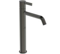 Ideal Standard Joy robinetterie de lavabo, socle rallongé, sans vidage, BC782A5, Couleur: Gris magnétique