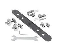 Ideal Standard kit de charnière pour Washpoint R6436AA WC siège avec une fermeture en douceur, chromé