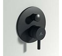 Ideal Standard Ceraline set de finition A7389XG mitigeur bain à encastrer, noir soie, 2 consommateurs
