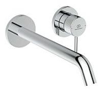 Ideal Standard Mitigeur de lavabo encastrable Ceraline Nuovo BD848AA installation à 2 trous Chrome