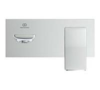 Ideal Standard Kit de montage finition Conca A7371AA fixation murale en saillie, 180 mm, chromée