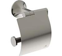 Ideal Standard La Dolce Vita Papierrollenhalter T5509GN avec couvercle, Silver Storm