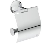 Ideal Standard Porte-rouleau de papier La Dolce Vita T5509AA verre satiné fixation invisible chromé