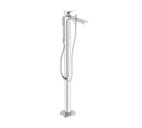Ideal Standard La Dolce Vita Robinetterie de baignoire au sol, Mitigeur monocommande, BD673AA,