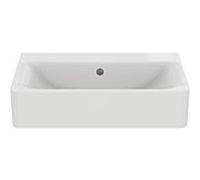 Ideal Standard lavabo Connect Cube E810101 60 x 46 cm, blanc, sans trou pour robinetterie, avec trop-plein