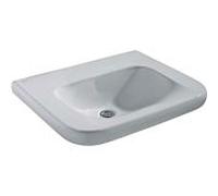 Ideal Standard Lavabo Contour 21 E512201 sans trou pour robinetterie/trop-plein, accessible, 60x55,5x17,5cm, blanc
