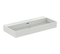 Ideal Standard Lavabo supplémentaire R055601 sans trou pour robinetterie, avec trop-plein, sol, blanc