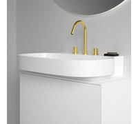 Ideal Standard Lavabo Linda‑X T499201 3 trous sans trop‑plein poli 750x500x135 mm blanc