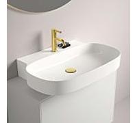 Ideal Standard Linda-X T439601 2000 , sans trop-plein, 750 x 500 x 130 mm, blanc
