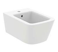 Ideal Standard Mélange mural Bidet T3687V1 36x54x25cm, trou pour robinetterie, avec trop-plein, blanc soie