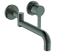 Ideal Standard Gusto - Mitigeur d´évier encastrable, installation à 2 trous, installation à 2 trous, gris magnétique BD426A5