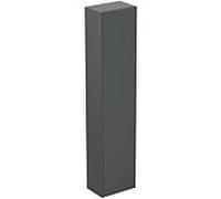 Ideal Standard Meuble Ideal Standard Conca T3955Y2 2000 porte, 37x25x170 cm, meuble haut, laqué anthracite mat