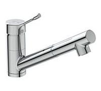 Ideal Standard mitigeur d'évier BC825AA CeraLook avec douchette BlueStart, chromé