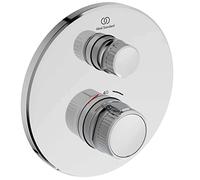 Ideal Standard CeraTherm Navigo thermostatique de douche à encastrer A7295AA rond, kit de montage final, chromé