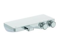 Ideal Standard Mitigeur Douche et Bain Thermostatique avec Tablette CERATHERM S200 Fixation Mur Chrome A7330AA