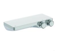 Ideal Standard Mitigeur Douche Thermostatique avec Tablette CERATHERM S200 Fixation Mur Chrome A7329AA