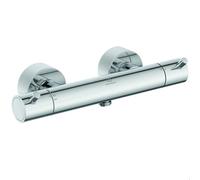 Ideal Standard Mitigeur Douche Thermostatique Chrome Ceratherm T125 Réglage Température Haute Précision Fonction Economie d' Eau A7587AA