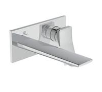 Ideal Standard Mitigeur lavabo encastré Conca A7371AA bec 18 cm chromé