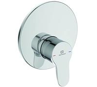 Ideal Standard Mitigeur monocommande Cerabase pour baignoire ou douche encastré à sens unique, kit complet avec corps d'encastrement, chromé