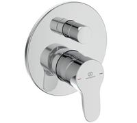 Ideal Standard - Mitigeur monocommande pour baignoire ou douche encastré, Deux voies, Kit complet avec corps encastré, chromé