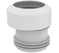 Ideal Standard - Multi Suites, Courbe technique pour pot de fil mural, Adaptateur pour conversions d'échappement pot mural à sol, T002867, neutre