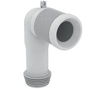 Ideal Standard - Multi Suites, Courbe technique pour pot de fil mural, Adaptateur pour conversions d'échappement pot mural à sol, T002767, Neutre