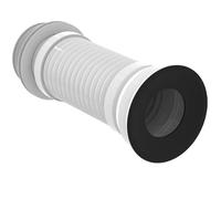 Ideal Standard - Multi Suites, raccord flexible pour drain mural de 19 à 23 cm, adaptateur d'échappement de WC d'origine, T538567, neutre