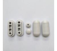 Ideal Standard - Multi Suites, Set de Patins Originaux pour siège, Pare-Chocs pour Toilettes, J100500, Neutre