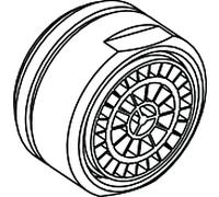 Ideal Standard Neoperl A960321AJ M24X1 - A -, E-Matt.