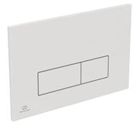 Ideal Standard Bouton de chasse d'eau Oleas R0121AC mécanique double chasse blanc 234x8,5x154 mm