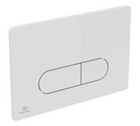 Ideal Standard Bouton de chasse d'eau Oleas R0115AC mécanique double chasse blanc 234x8.5x154 mm