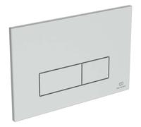 Ideal Standard Plaque de Ideal Standard Oleas WC R0122JG 234x8.5x154mm, mécanique, chromé mat