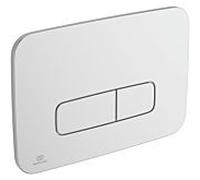 Ideal Standard Oleas WC plaque R0124JG 241x8.5x165mm, pneumatique, chrome mat