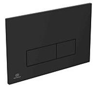 Ideal Standard Plaque d' Ideal Standard Oleas WC R0121A6 234x8,5x154mm, mécanique, noir
