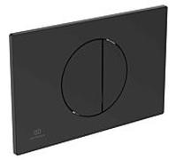 Ideal Standard Oleas M4 WC plaque d'actionnement R0503A6 230x7,5x150, mécanique, noir