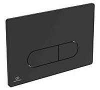 Ideal Standard Plaque de Ideal Standard Oleas WC R0115A6 234x8,5x154mm, mécanique, noir