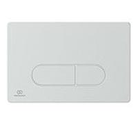 Ideal Standard Plaque de Ideal Standard Oleas WC R0116JG 234x8.5x154mm, pneumatique, chromé mat