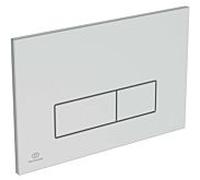 Ideal Standard Plaque de Ideal Standard Oleas WC R0121JG 234x8,5x154mm, mécanique, chromé mat