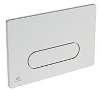 Ideal Standard Plaque de Ideal Standard Oleas WC R0126AA 234x8.5x154mm, mécanique, chromé