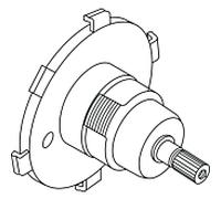 Ideal Standard porte-rosace A963246NU, cpl. A963246NU