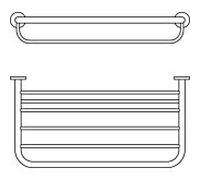 Ideal Standard IOM étagère 60.2 cm chrome A9106AA