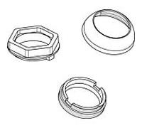 Ideal Standard protection Ideal Standard w. Bague filetée 960862AA chrome