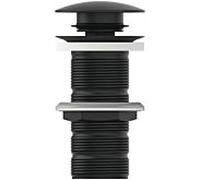 Ideal Standard push open valve E1483XG pour Waschtische sans trop-plein, Silk noir