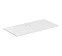 Ideal Standard receveur de douche Ultra Flat Evo T5428FO 1800 x 900 x 35 mm, blanc soie, rectangulaire , évacuation sur le côté long