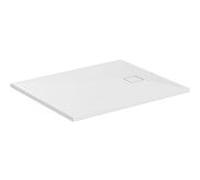 Ideal Standard receveur de douche Ultra Flat Evo T5437FO 1200 x 1000 x 35 mm, blanc soie, rectangulaire , évacuation sur le côté court