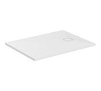 Ideal Standard receveur de douche Ultra Flat Evo T5438FO 1200 x 900 x 35 mm, blanc soie, rectangulaire , évacuation sur le côté court