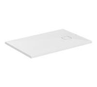 Ideal Standard receveur de douche Ultra Flat Evo T5439FO 1200 x 800 x 35 mm, blanc soie, rectangulaire , évacuation sur le côté court