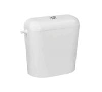 Ideal Standard - Réservoir de chasse d’eau, DualFlush, alimentation d'eau latérale, blanc W630301