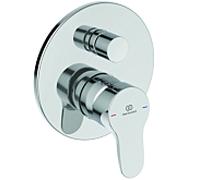 Ideal Standard Robinetterie de bain Cerabase A7395AA chromé , raccord encastré